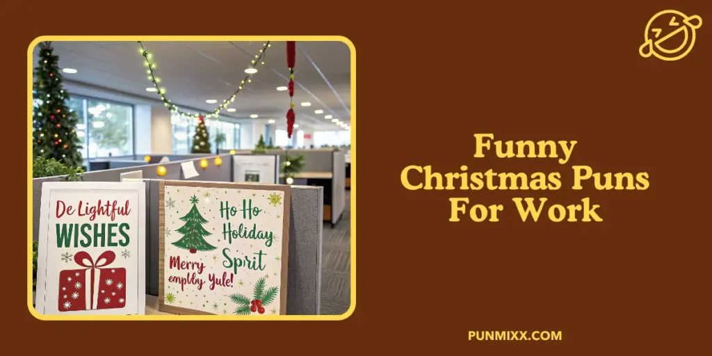 Funny Christmas Puns For Work