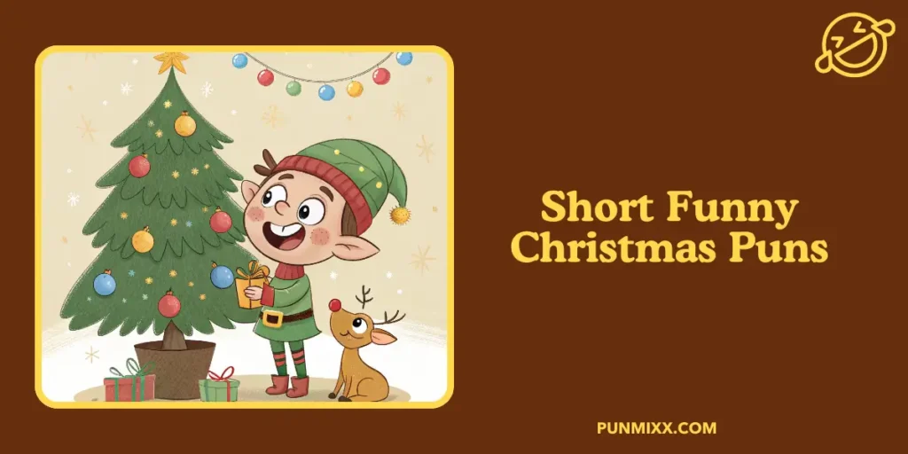 Short Funny Christmas Puns