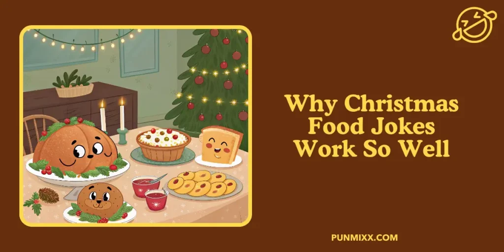 Why Christmas Food Jokes Work So Well