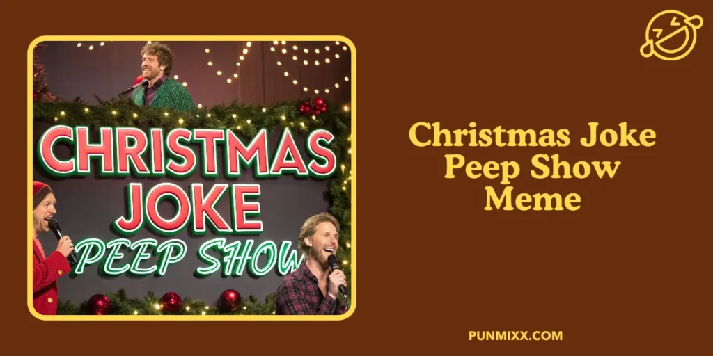 Christmas Joke Peep Show Meme