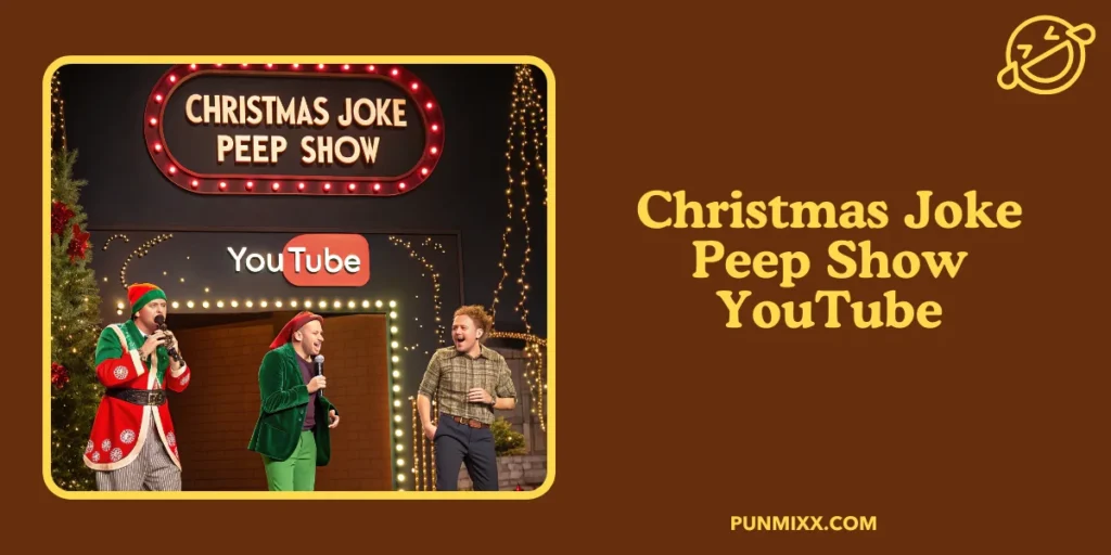 Christmas Joke Peep Show YouTube