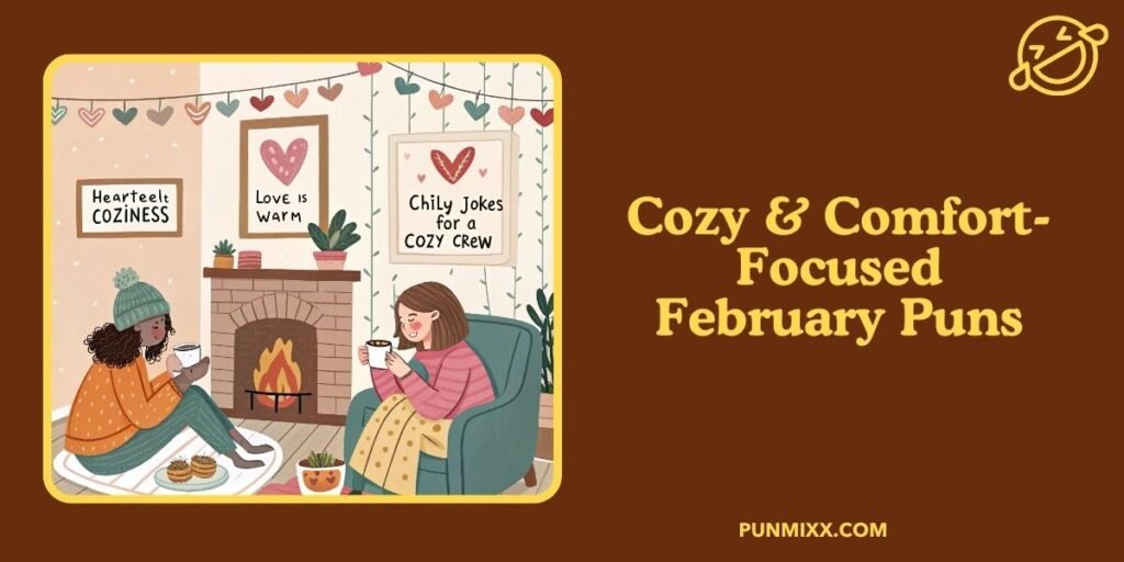 Cozy & Comfort-Focused February Puns