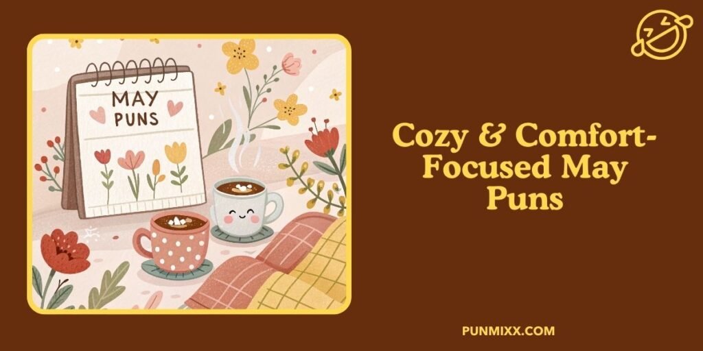 Cozy & Comfort-Focused May Puns