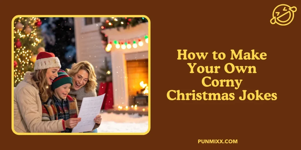 How to Make Your Own Corny Christmas Jokes