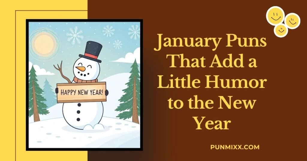 January Puns That Add a Little Humor to the New Year