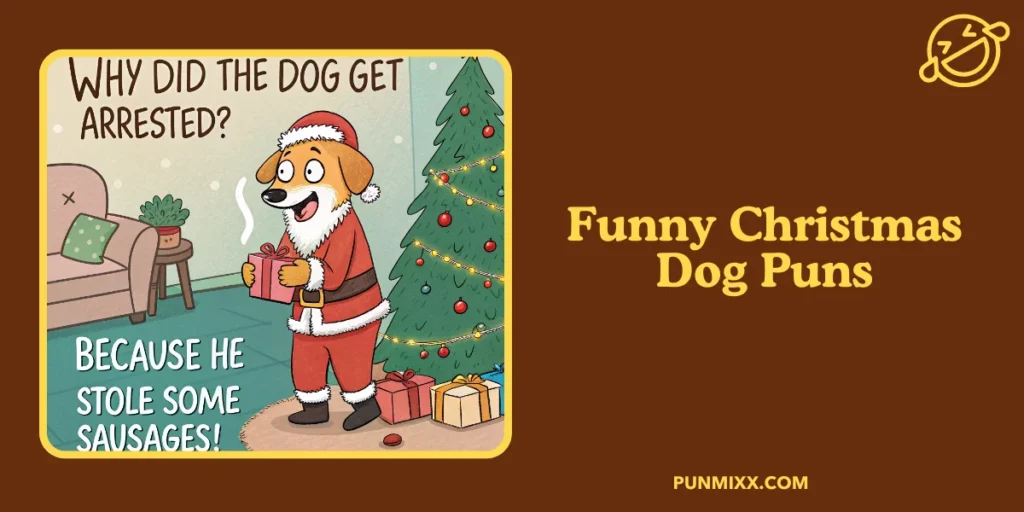 Funny Christmas Dog Puns