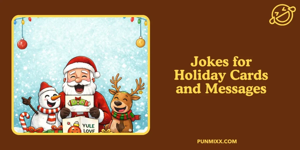 Jokes for Holiday Cards and Messages