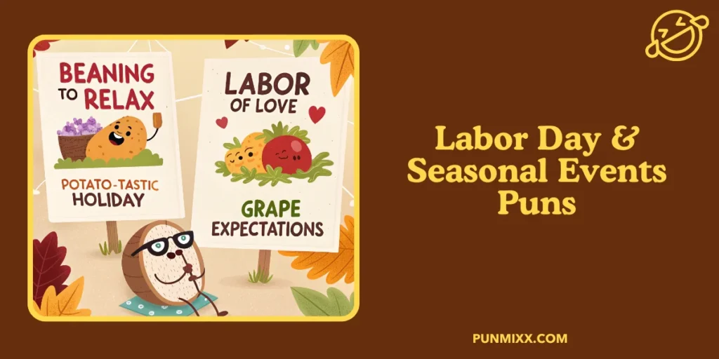 Labor Day & Seasonal Events Puns