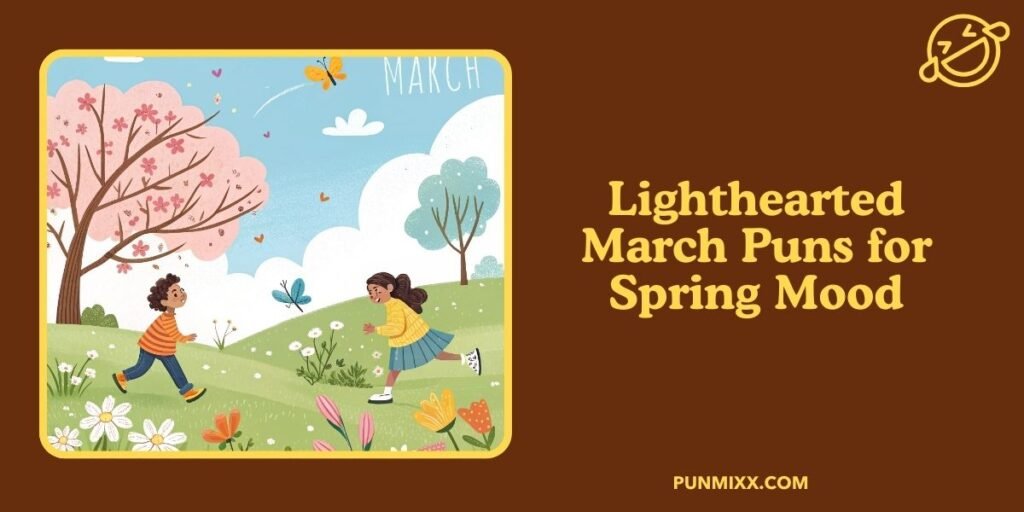 Lighthearted March Puns for Spring Mood