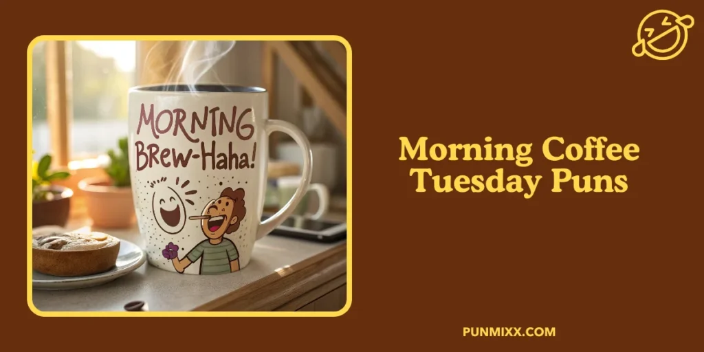 Morning Coffee Tuesday Puns