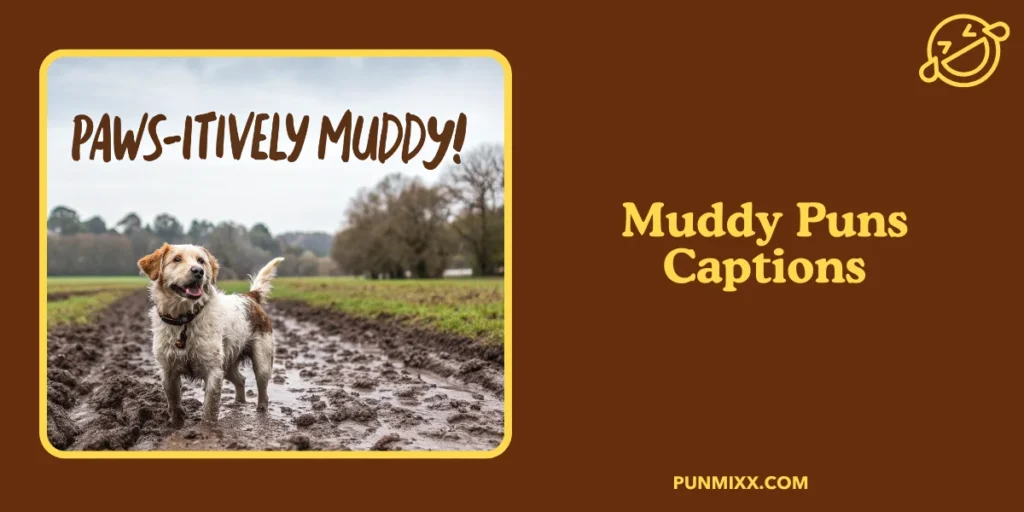 Muddy Puns Captions
