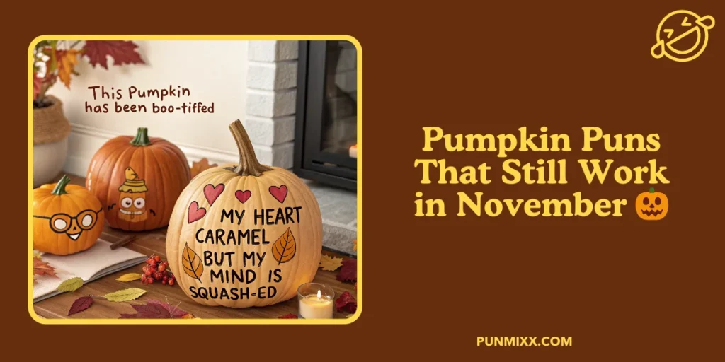 Pumpkin Puns That Still Work in November 🎃