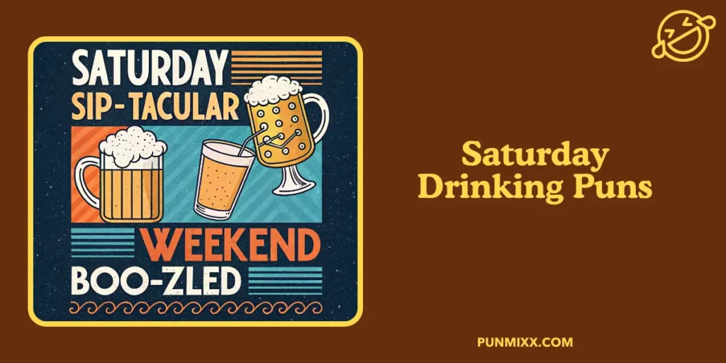 Saturday Drinking Puns