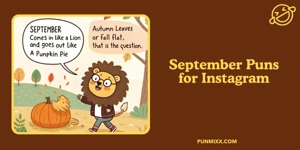 September Puns for Instagram