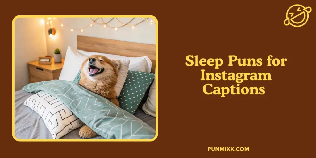 Sleep Puns for Instagram Captions 