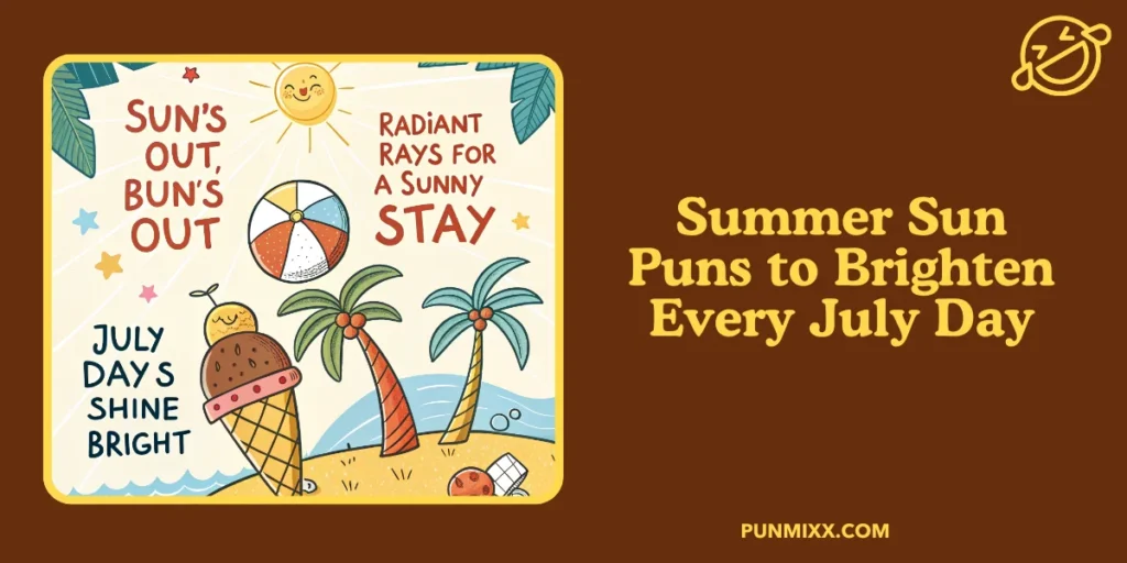 Summer Sun Puns to Brighten Every July Day
