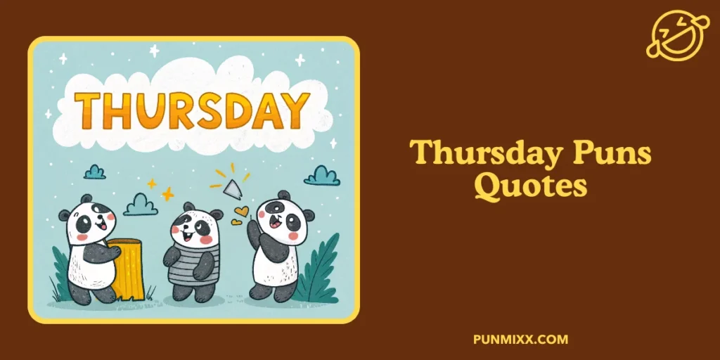 Thursday Puns Quotes