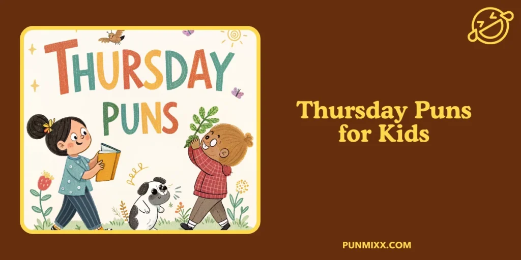Thursday Puns for Kids