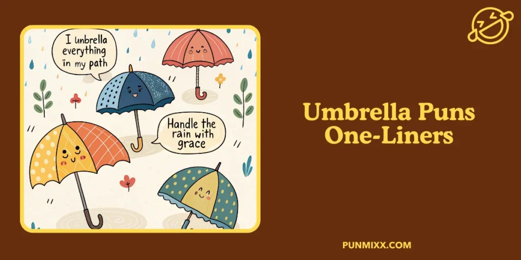 Umbrella Puns One-Liners