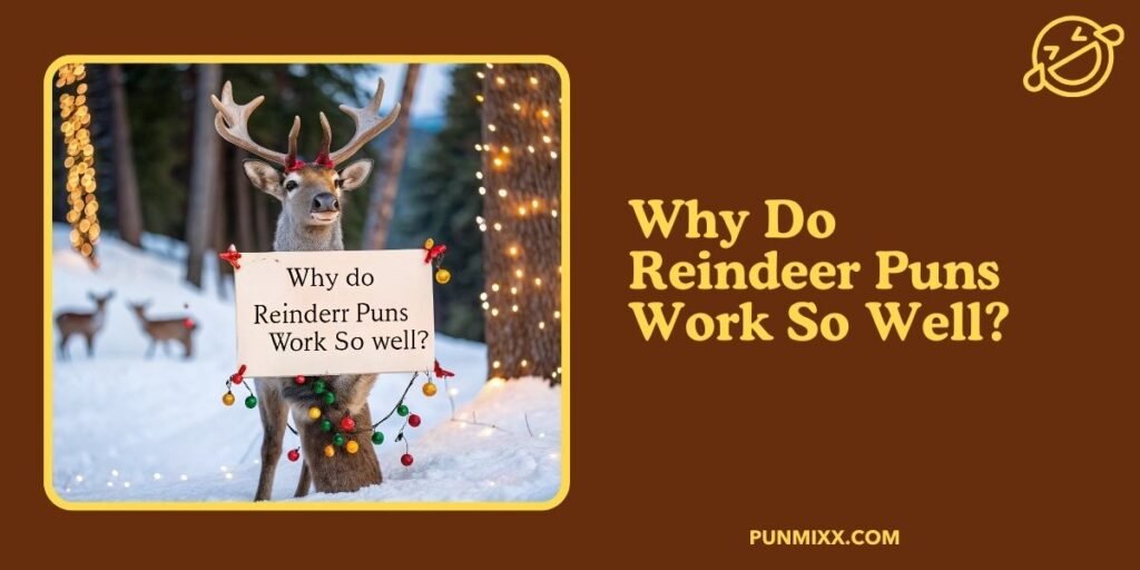 Why Do Reindeer Puns Work So Well