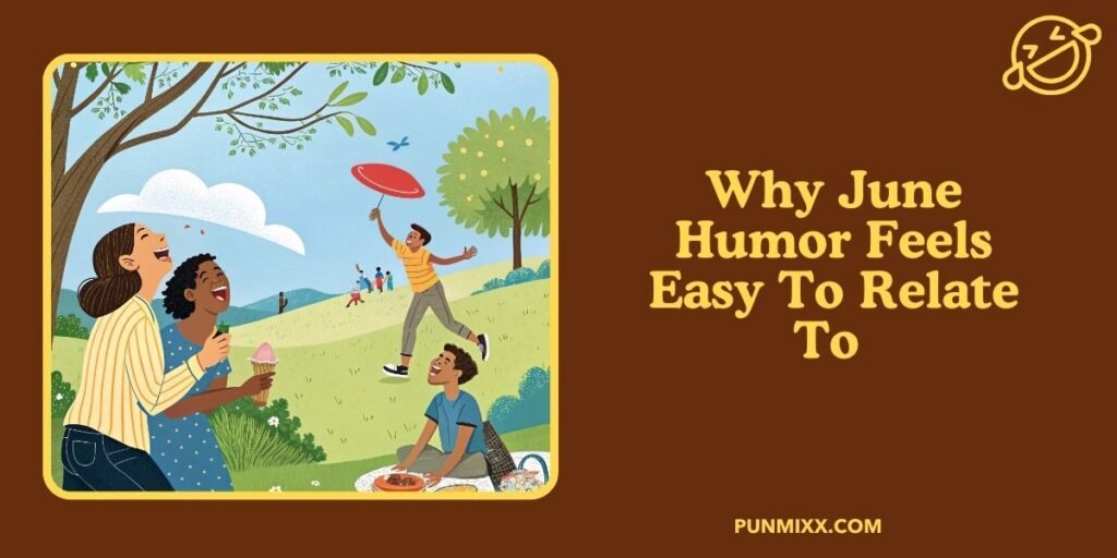 Why June Humor Feels Easy To Relate To