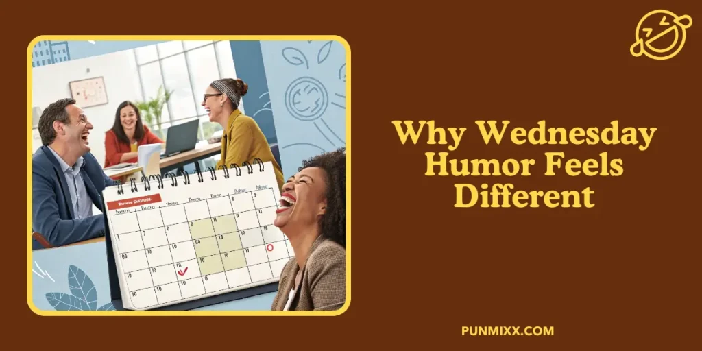 Why Wednesday Humor Feels Different