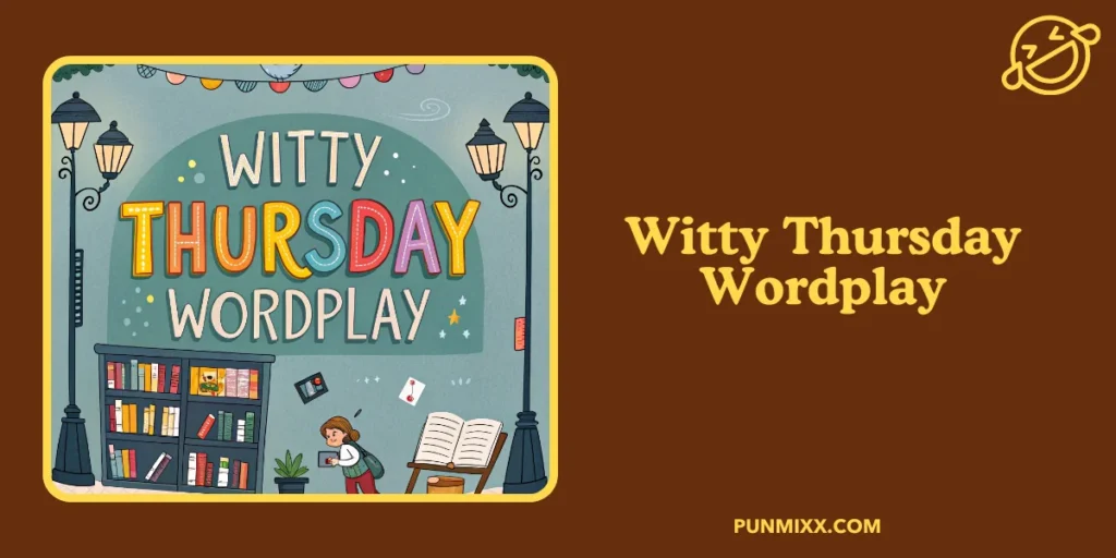 Witty Thursday Wordplay