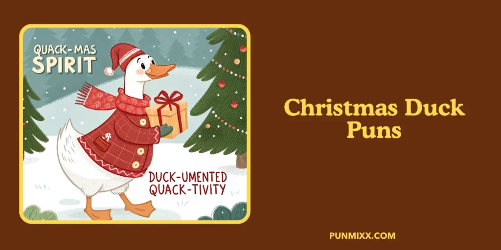 Christmas Duck Puns