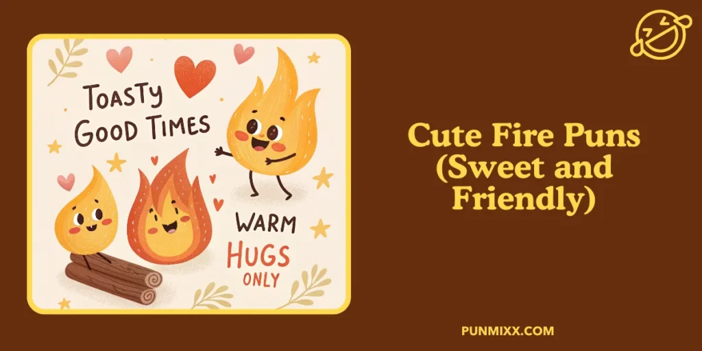 Cute Fire Puns (Sweet and Friendly)