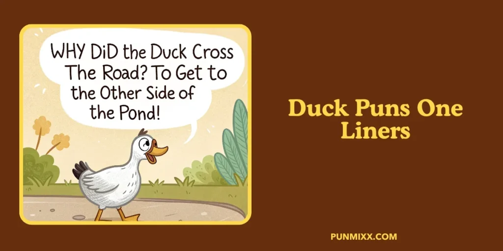 Duck Puns One Liners