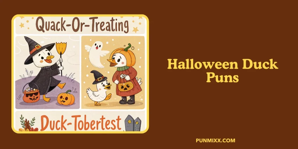 Halloween Duck Puns