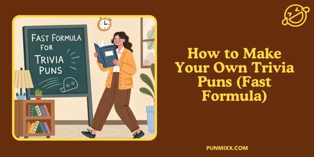 How to Make Your Own Trivia Puns (Fast Formula)