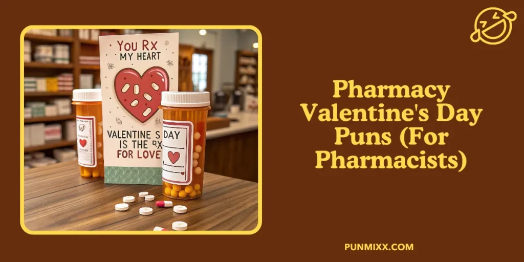Pharmacy Valentine's Day Puns (For Pharmacists)