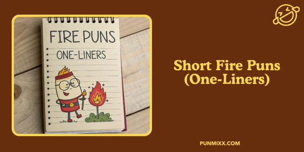 Short Fire Puns (One-Liners)