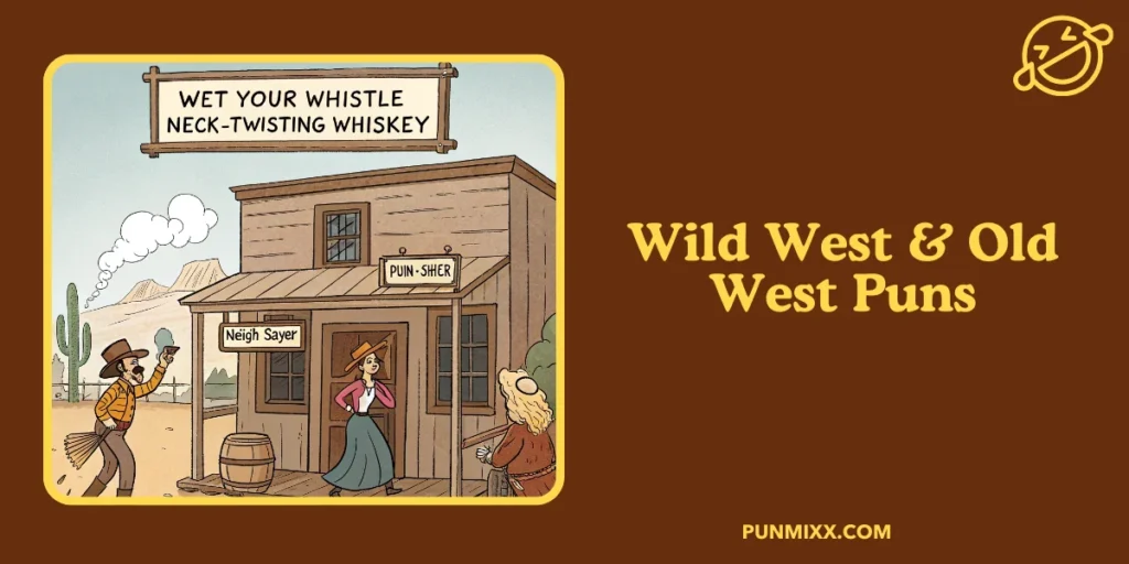 Wild West & Old West Puns