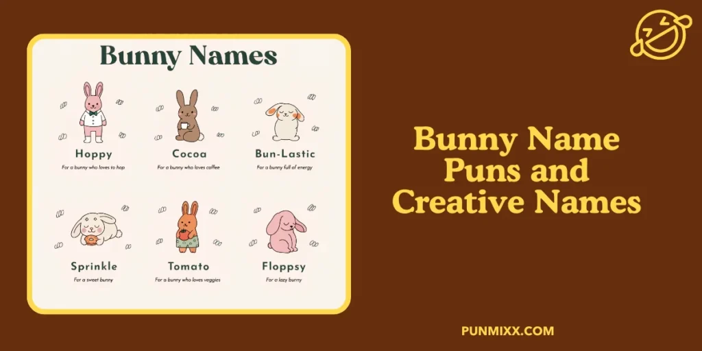 Bunny Name Puns and Creative Names