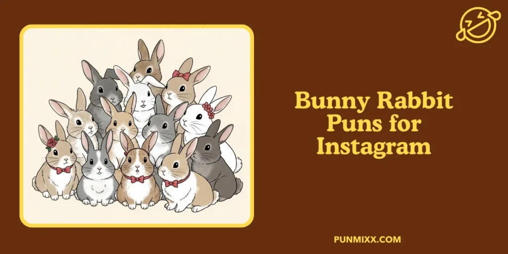 Bunny Rabbit Puns for Instagram
