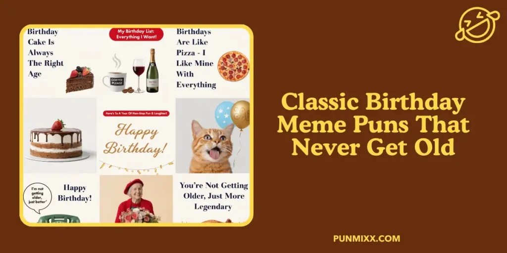 Classic Birthday Meme Puns That Never Get Old