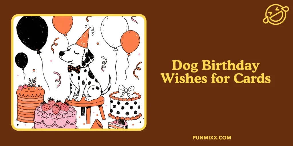 Dog Birthday Wishes for Cards