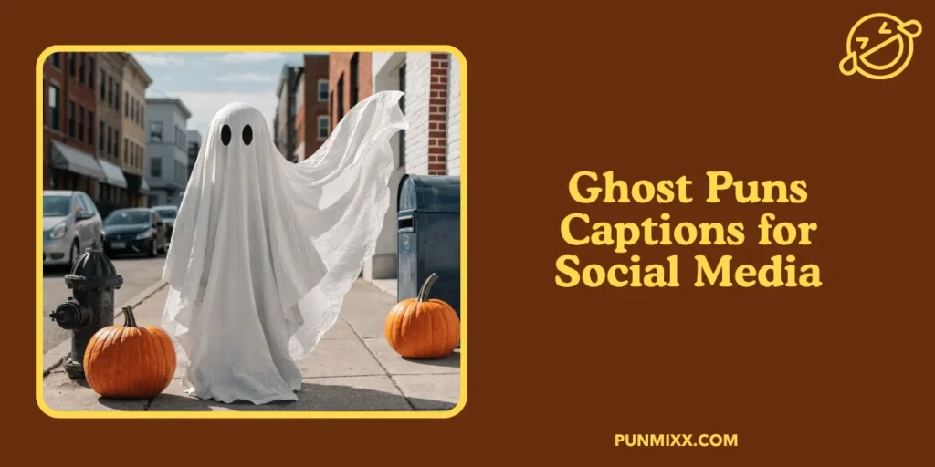Ghost Puns Captions for Social Media