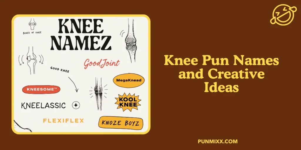 Knee Pun Names and Creative Ideas