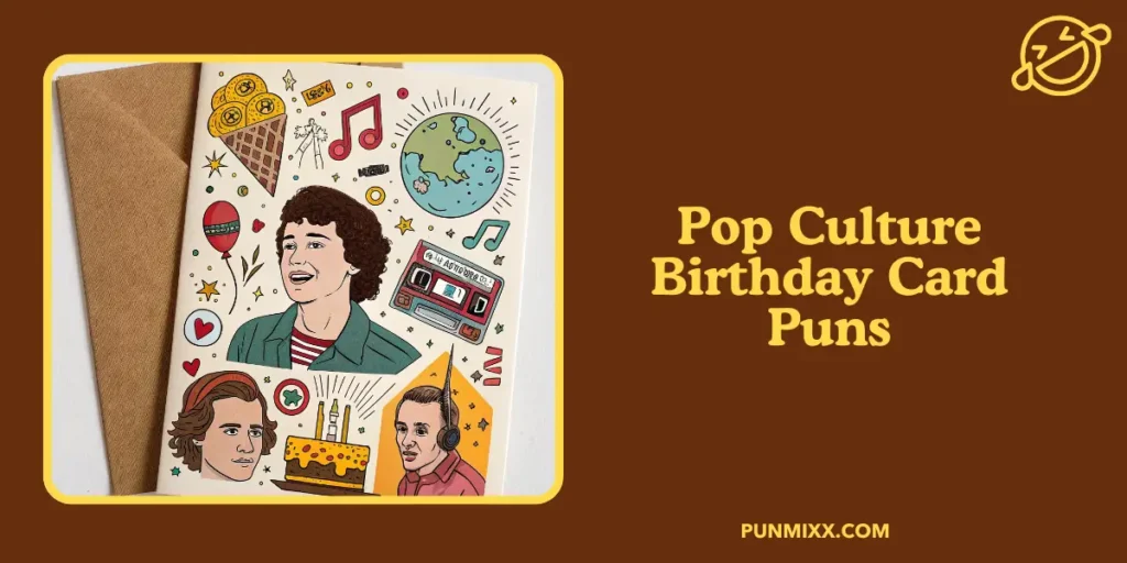 Pop Culture Birthday Card Puns