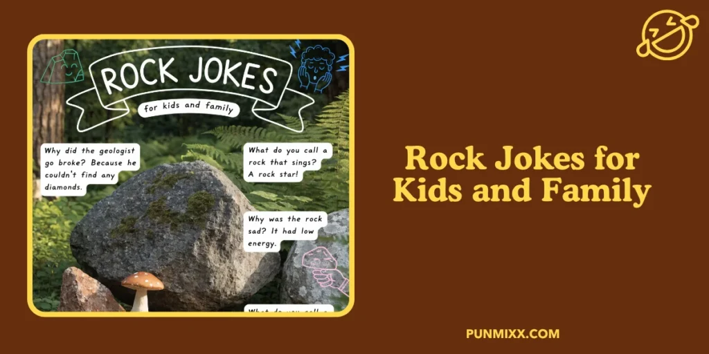Rock Jokes for Kids and Family