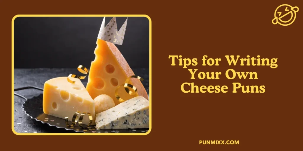 Tips for Writing Your Own Cheese Puns
