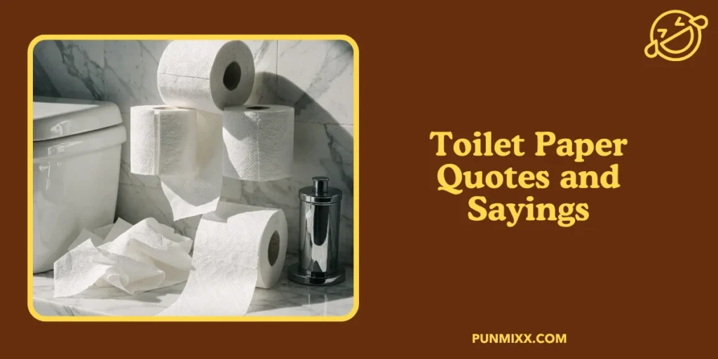 Toilet Paper Quotes and Sayings