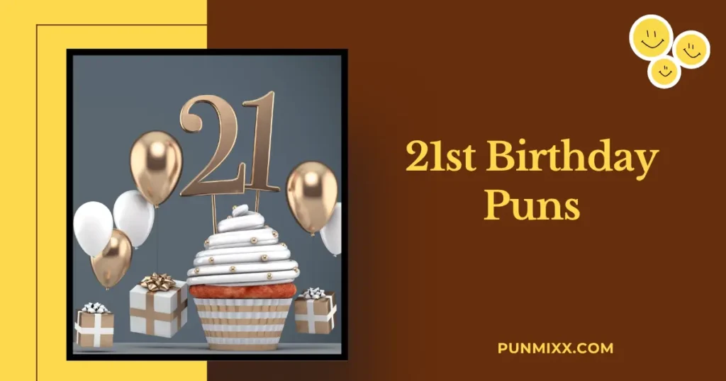 21st Birthday Puns