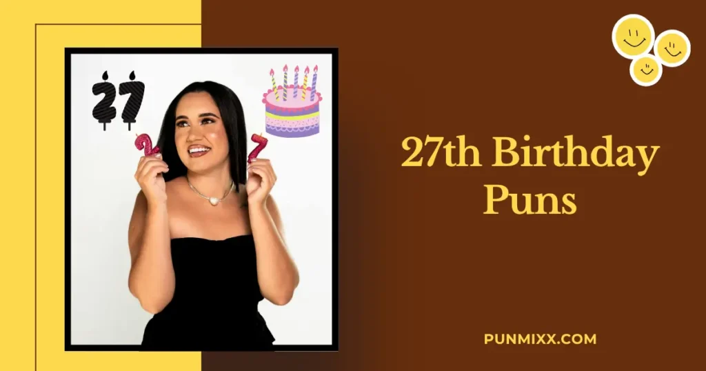 27th Birthday Puns