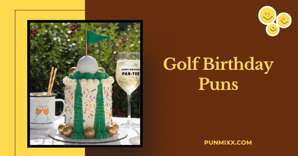Golf Birthday Puns
