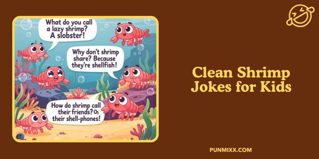 Clean Shrimp Jokes for Kids