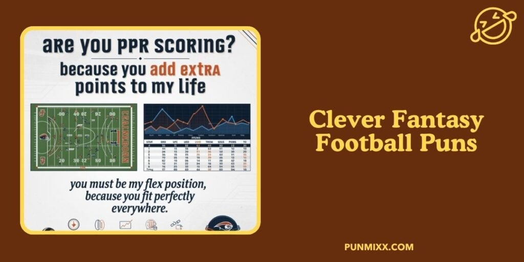 Clever Fantasy Football Puns